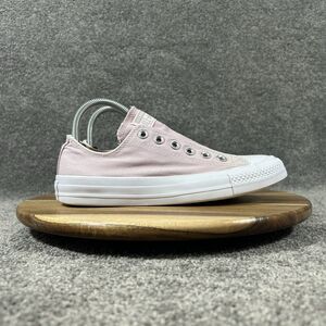 Converse Chuck Taylor All Star Women’s Sz 7 Dusty Pink Canvas Slip On Shoes Used